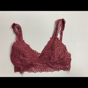 CHARLOTTE RUSSE, plum, bralette, Size Medium‎